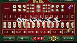 Sicbo - trò chơi hấp dẫn